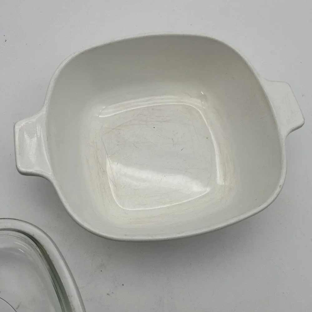 Vintage CORNING WARE Blue Cornflower P-1 1/2 -B Casserole Dish W/Pyrex Lid